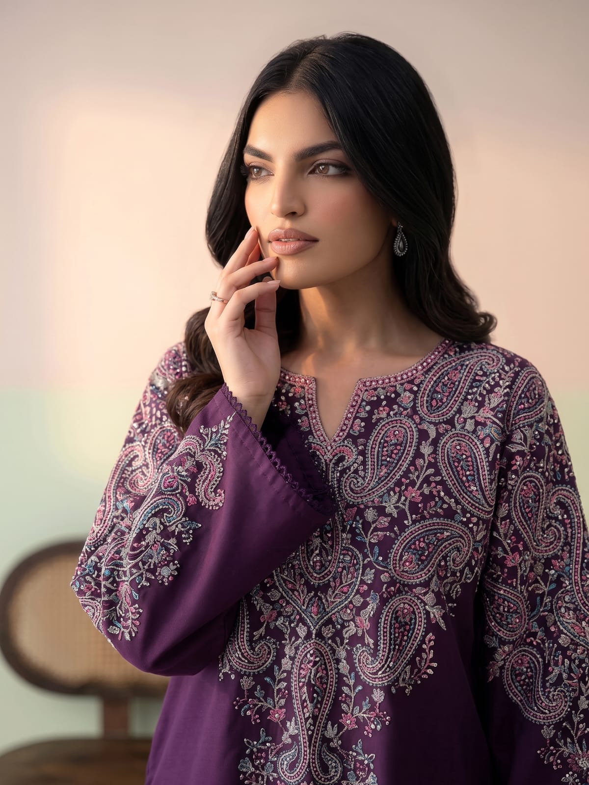 BATIK 6206 PURPEL