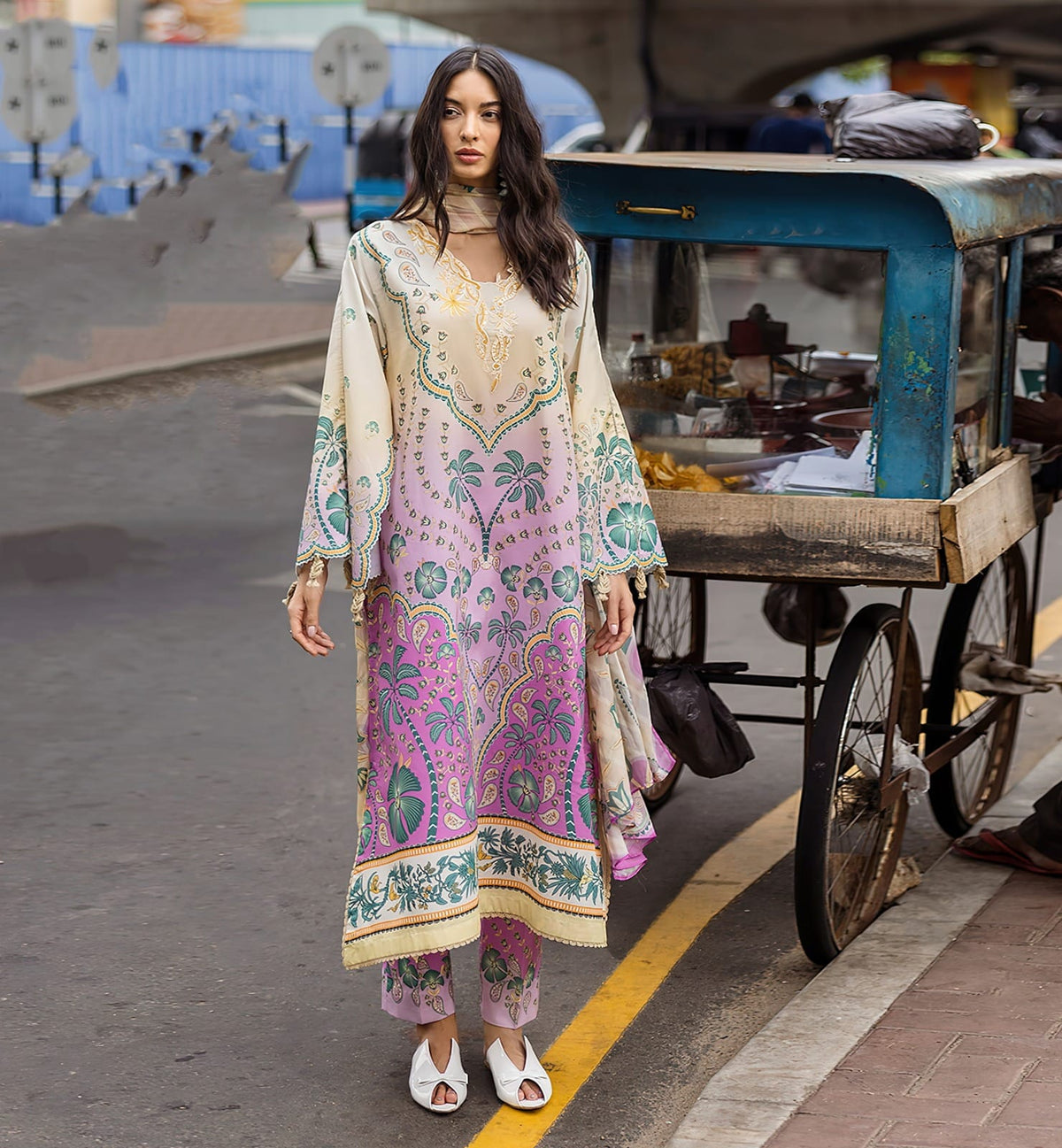 KAFTAN 6 UNSTICHED SHIRT