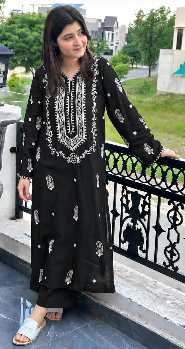 UMZAY 6154 |BLACK | Premium Winter 2-Piece
