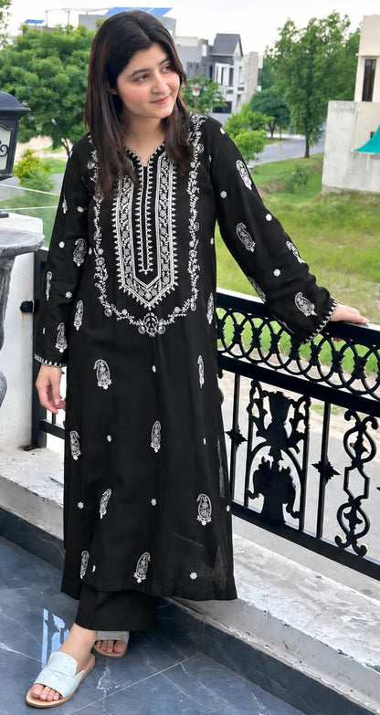 UMZAY 6154 |BLACK | Premium Winter 2-Piece