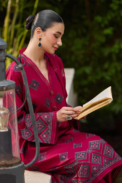 Bareeze 6187 | Premium Heavy Embroidered Winter Suit