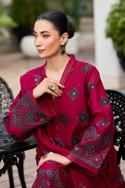 Bareeze 6187 | Premium Heavy Embroidered Winter Suit